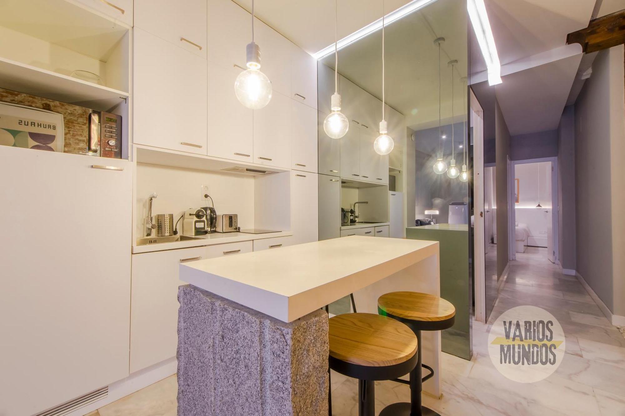 Cool Duplex Bajo Apt 7Pax Cerca De Tirso De Molina E2 마드리드 외부 사진