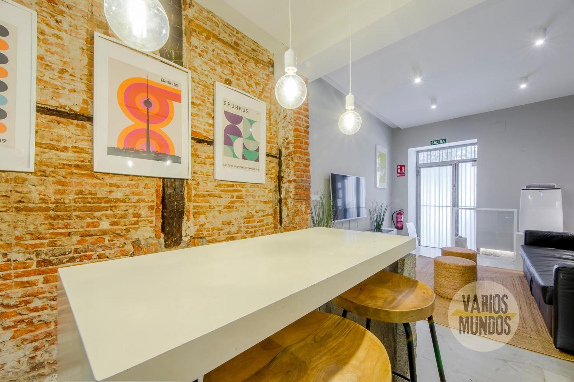 Cool Duplex Bajo Apt 7Pax Cerca De Tirso De Molina E2 마드리드 외부 사진